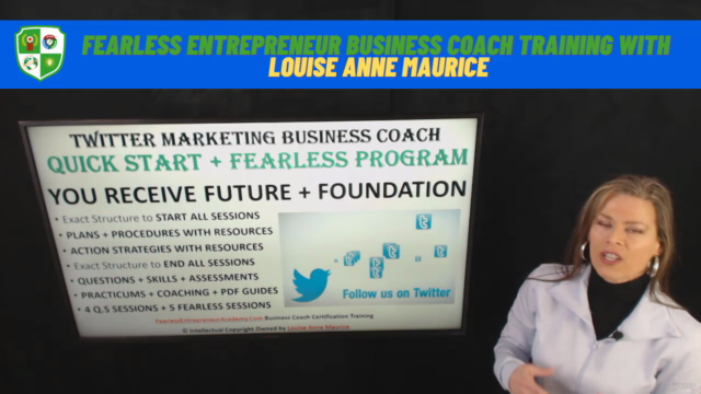 X (Twitter) Marketing Business Coach Certification Coaching – Screenshot 2