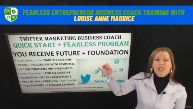 X (Twitter) Marketing Business Coach Certification Coaching – Screenshot 3