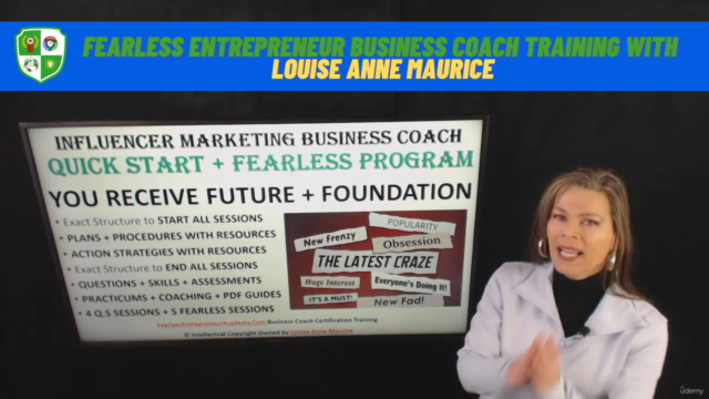 Influencer Marketing Business Coach Certification Coaching – Screenshot 1