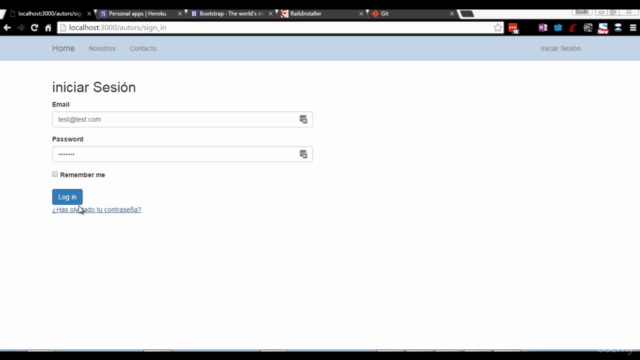 Proyectos Web profesionales con Ruby y Ruby OnRails – Screenshot 3