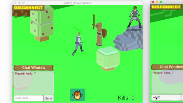 Unity 5 Build a chat system for online multiplayer games – Screenshot 4