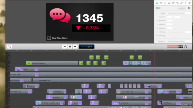 Montage vidéo, screencast et animation avec Screenflow – Screenshot 1