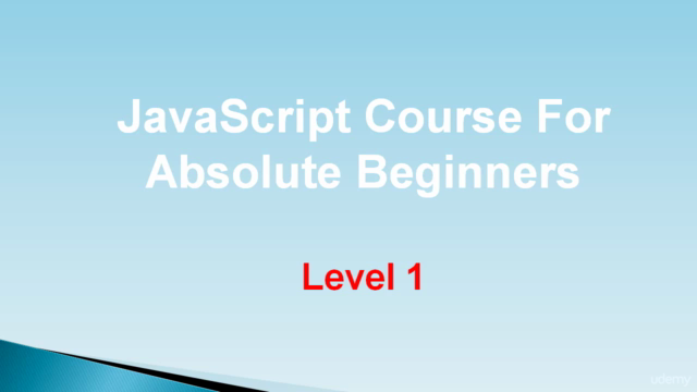JavaScript For Absolute Beginners - Level One – Screenshot 1