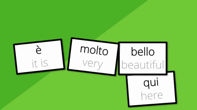 3 Minute Italian - Course 1 | Language lessons for beginners – Screenshot 2