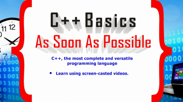 C++ Basics - As Soon As Possible – Screenshot 1