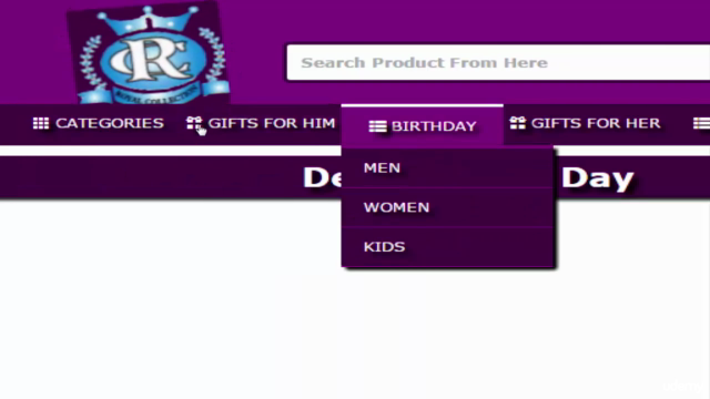 Responsive E Commerce Website Designing Without Bootstrap – Screenshot 4