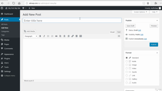 WordPress Essential Training for Building Websites – Screenshot 3