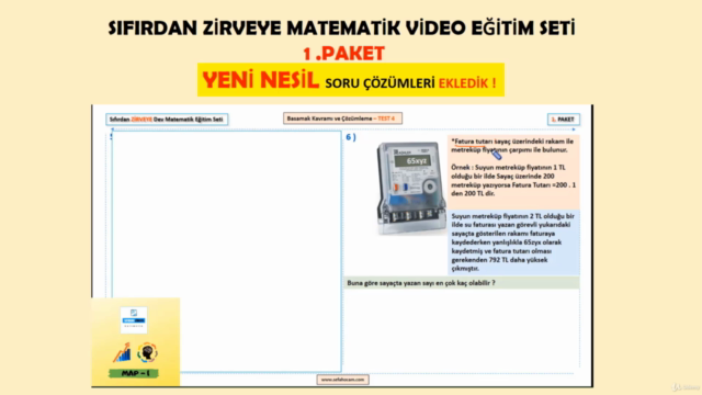 Sıfırdan Zirveye Matematik Seti MAP-1 (TYT, DGS, KPSS, ALES) – Screenshot 3