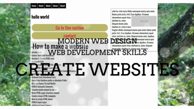 Web Development Building Websites Web Design HTML and CSS - Screenshot_01