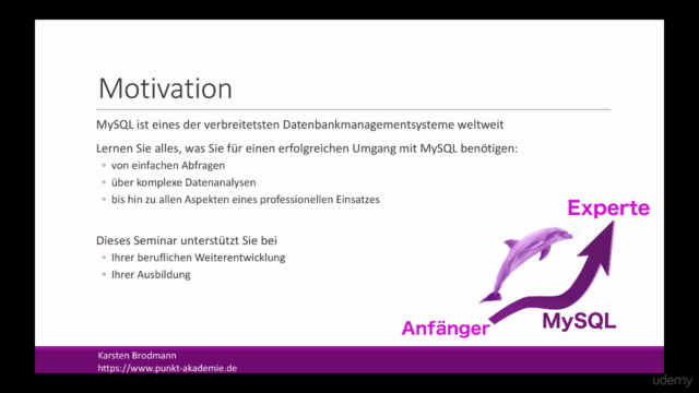 MySQL - vom Anfänger zum Experten – Screenshot 1