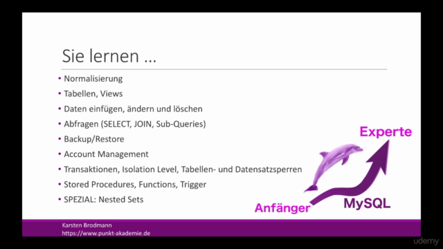 MySQL - vom Anfänger zum Experten – Screenshot 3