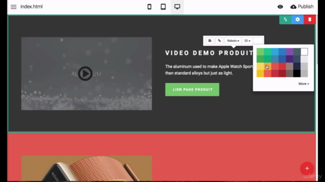Créer un site web responsive sans connaissance informatique – Screenshot 1