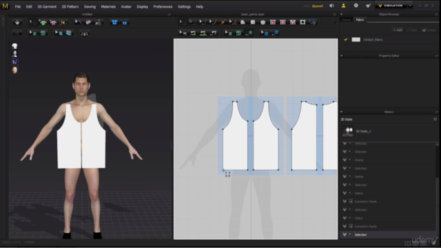 Introduction à Marvelous Designer – Screenshot 1