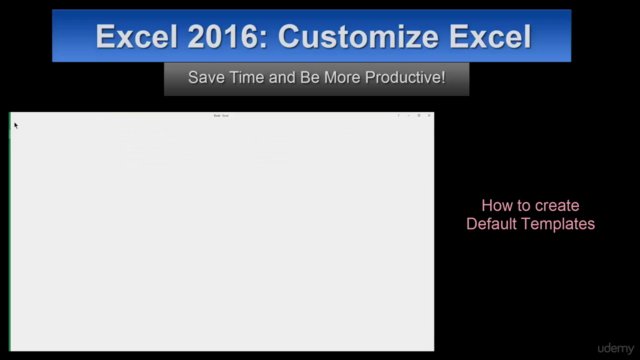 Excel 2016: Customize Excel - Save Time & Be More Productive - Screenshot_02