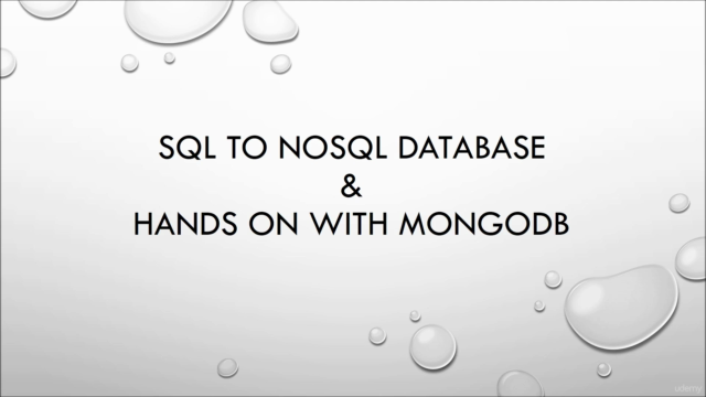 SQL to NoSQL Database & Handson with MongoDB – Screenshot 1