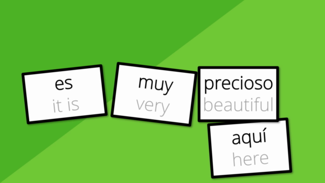 3 Minute Spanish - Course 1 | Language lessons for beginners – Screenshot 2