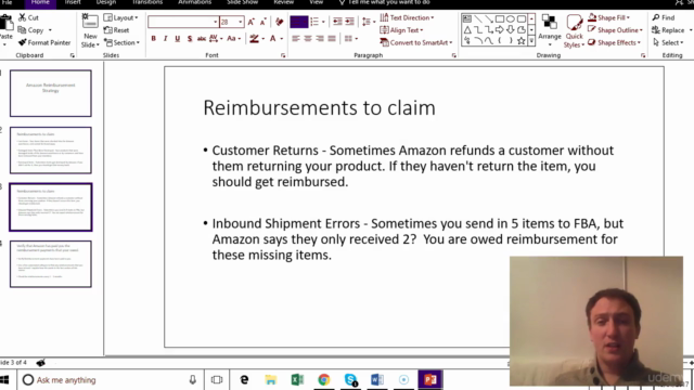 Amazon FBA Seller Reimbursements: Full Training Guide - Screenshot_01