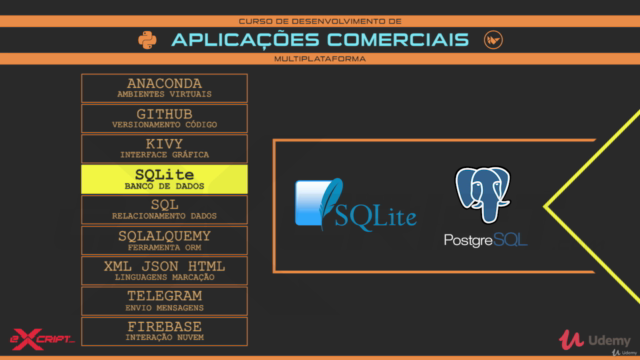 Curso de Python: Apps para Android, iOS, Linx, Win, e Mac – Screenshot 2