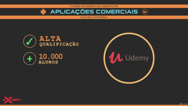 Curso de Python: Apps para Android, iOS, Linx, Win, e Mac – Screenshot 4