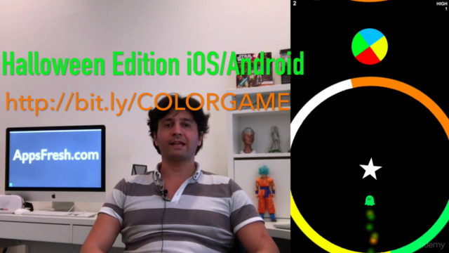 Unity Clone the Color Switch Game for iOS and Android phones – Screenshot 3