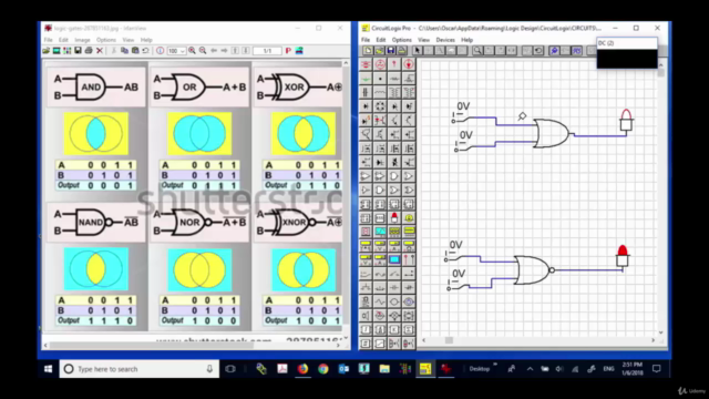 The Complete Digital Computer Engineering Circuit Simulation – Screenshot 3