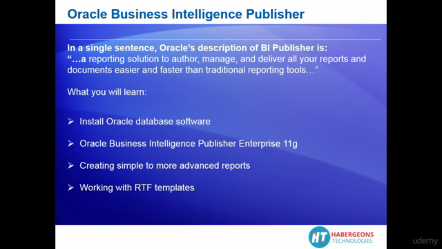 Oracle Business Intelligence Publisher 11g (Oracle BIP 11g) – Screenshot 4