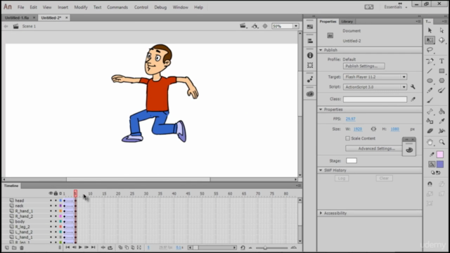 تعلم إنتاج الرسوم المتحركة, من البداية باستخدام أنيمايت 2015 – Screenshot 4