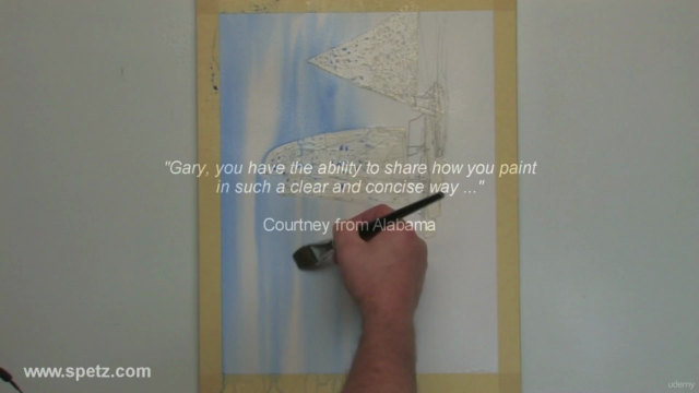 Painting Wild Places with Watercolors: Winter Birches – Screenshot 3