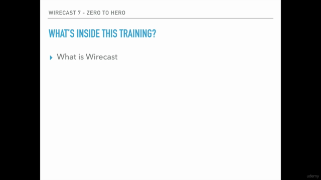 Wirecast 7 From Zero to Hero – Screenshot 1