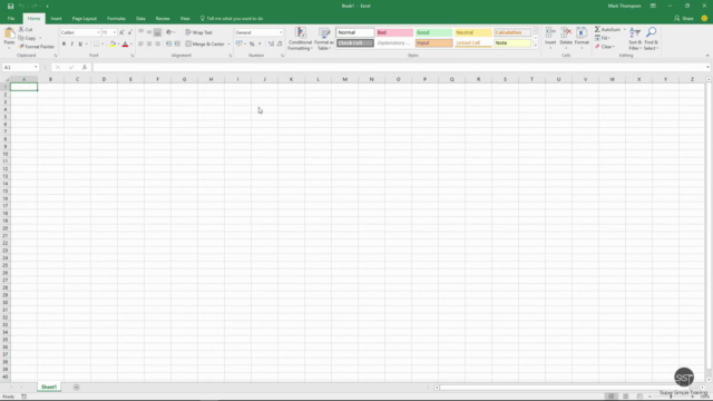 Super Simple Excel 2016 for Beginners (MS Office 365) – Screenshot 2