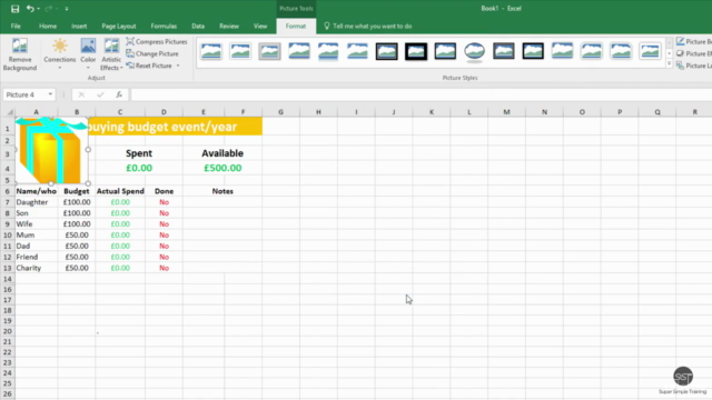 Super Simple Excel 2016 for Beginners (MS Office 365) - Screenshot_04