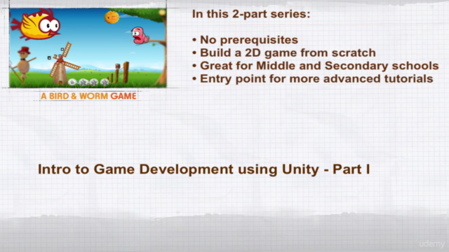 Intro to Game Development using Unity - Part I – Screenshot 1