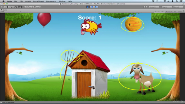 Intro to Game Development using Unity - Part II – Screenshot 2