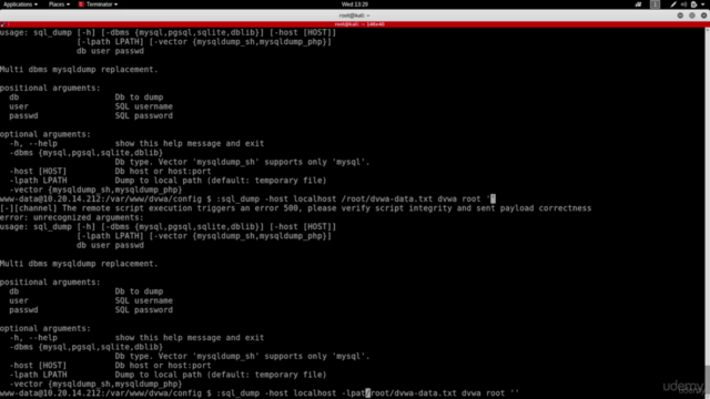 Website Hacking / Penetration Testing – Screenshot 4