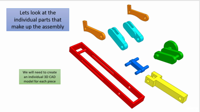 Create a Rowboat Mechanism Using Siemens Solid Edge – Screenshot 1