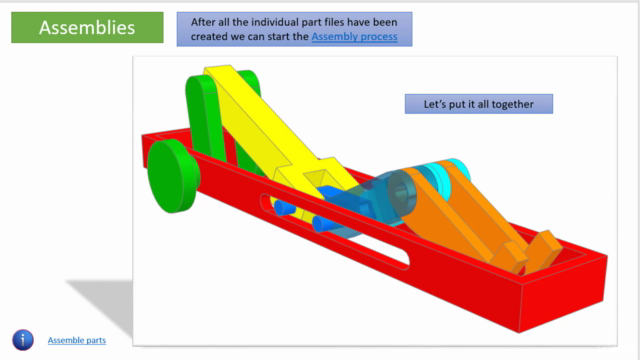 Create a Rowboat Mechanism Using Siemens Solid Edge – Screenshot 2