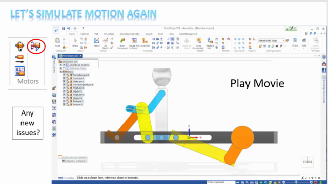 Create a Rowboat Mechanism Using Siemens Solid Edge – Screenshot 3