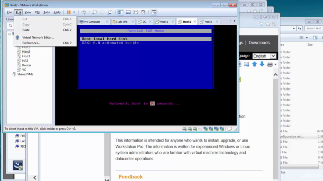 Create a vSphere 6.0 VCP Lab with VMware Workstation – Screenshot 2
