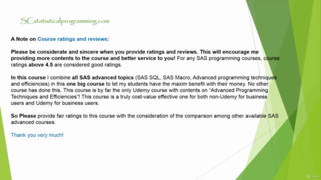 SAS Programming Advance Certification Course(SAS SQL, Macro) – Screenshot 1