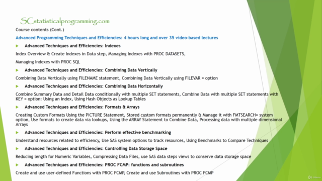 SAS Programming Advance Certification Course(SAS SQL, Macro) – Screenshot 4