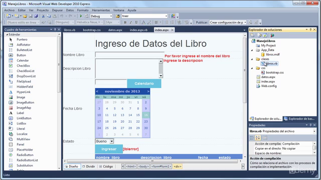 Desarrollo de Aplicaciones en ASP.NET para la vida real – Screenshot 1