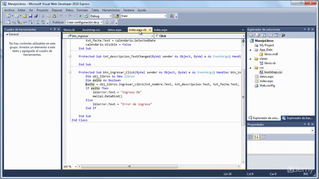 Desarrollo de Aplicaciones en ASP.NET para la vida real – Screenshot 2