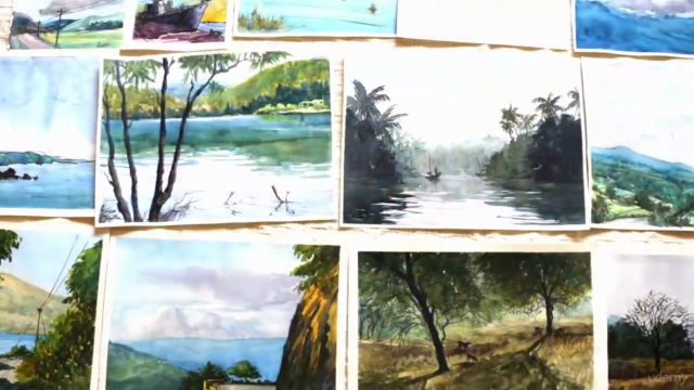 Learn how to make wonderful digital watercolor paintings – Screenshot 1