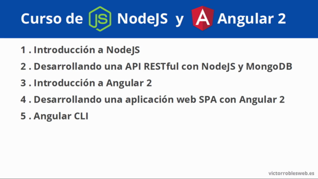 Curso de NodeJS y Angular - Crea webapps con el MEAN Stack – Screenshot 4
