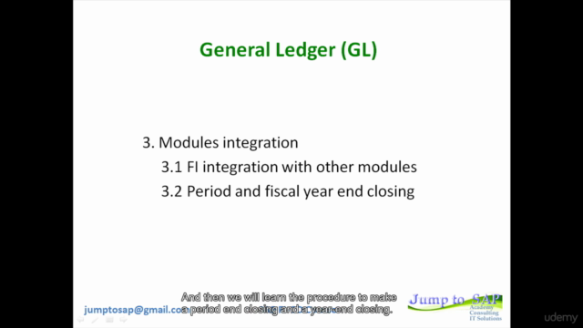 SAP FI GL General Ledger – Screenshot 3