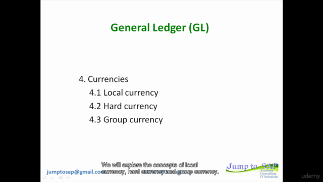 SAP FI GL General Ledger – Screenshot 4