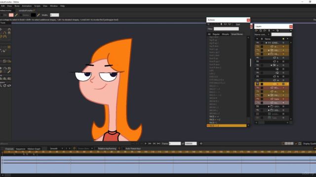 The EASY way to make Nice ANIMATION, MOHO ANIME STUDIO PRO – Screenshot 2