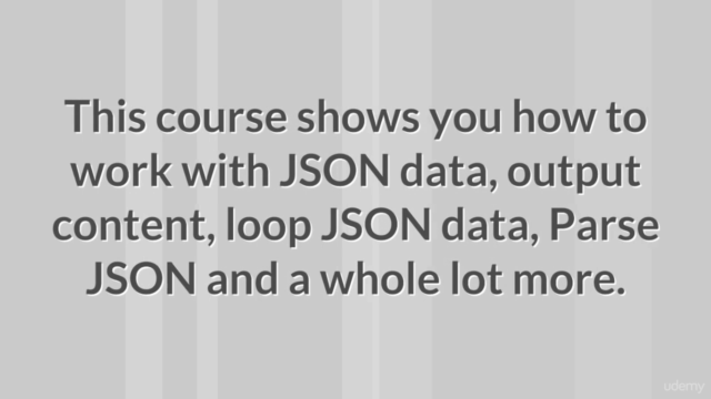 Learn JSON with JavaScript Objects and APIs in 1 hour - Screenshot_01