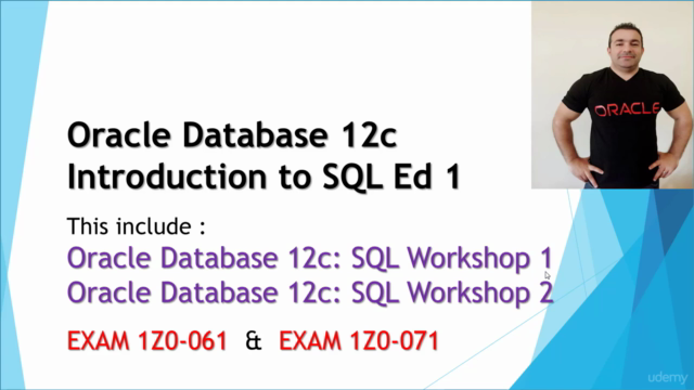 Oracle Database 12c Introduction to SQL/ بالعربي - Screenshot_01
