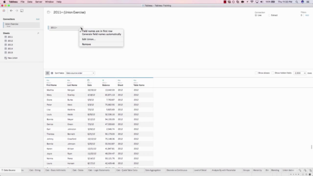 Tableau Desktop Training – Screenshot 4